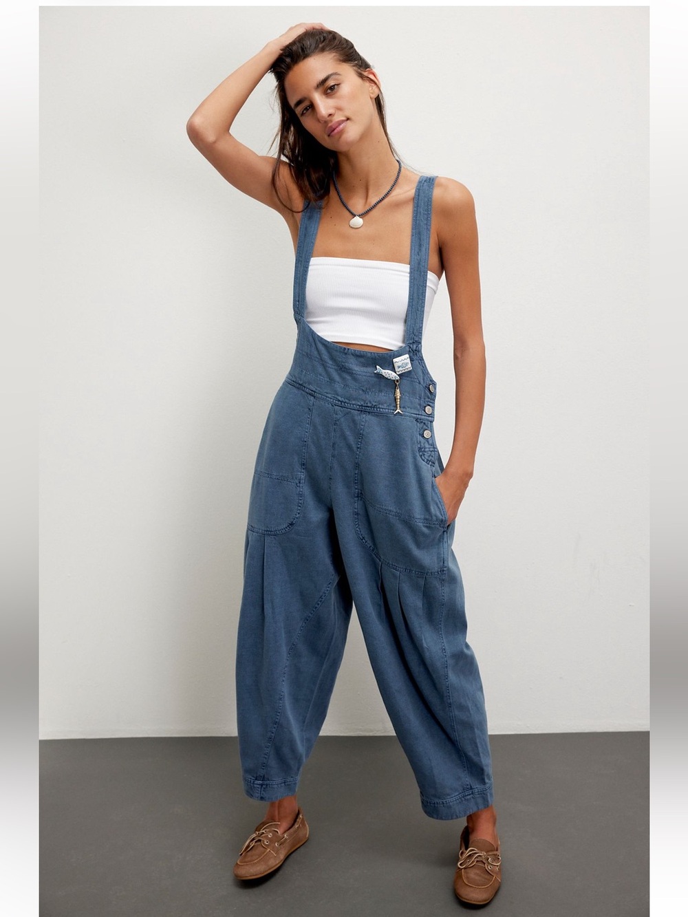 NWT FREE PEOPLE WE THE FREE FELIX TAPERED OVERALLS